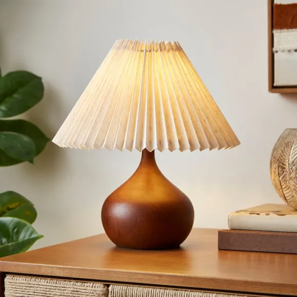 Circular Mid Century Table Lamp