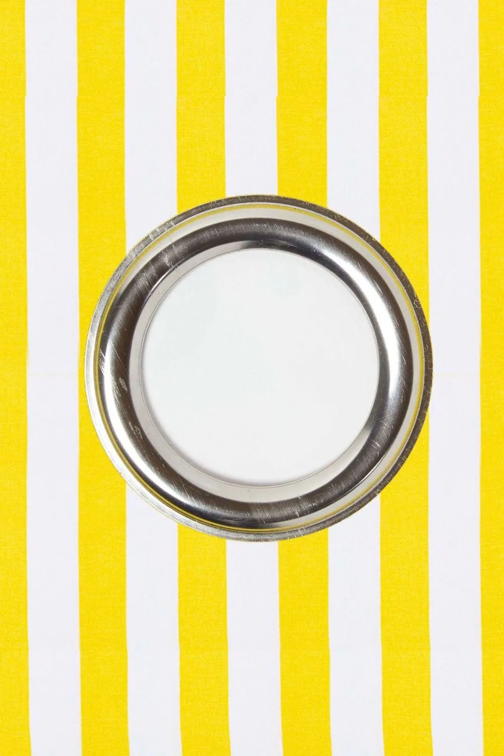 Homescapes Multi Polka Dots Ready Made Eyelet Curtain Pair in Yellow 3