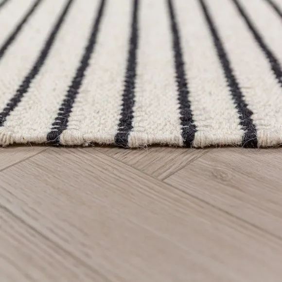 Seb Striped Wool Rug 4