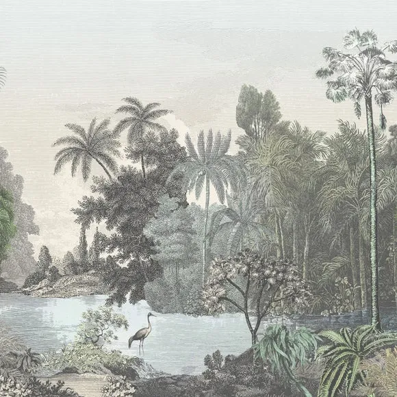 Vintage Tropical Wall Mural 3