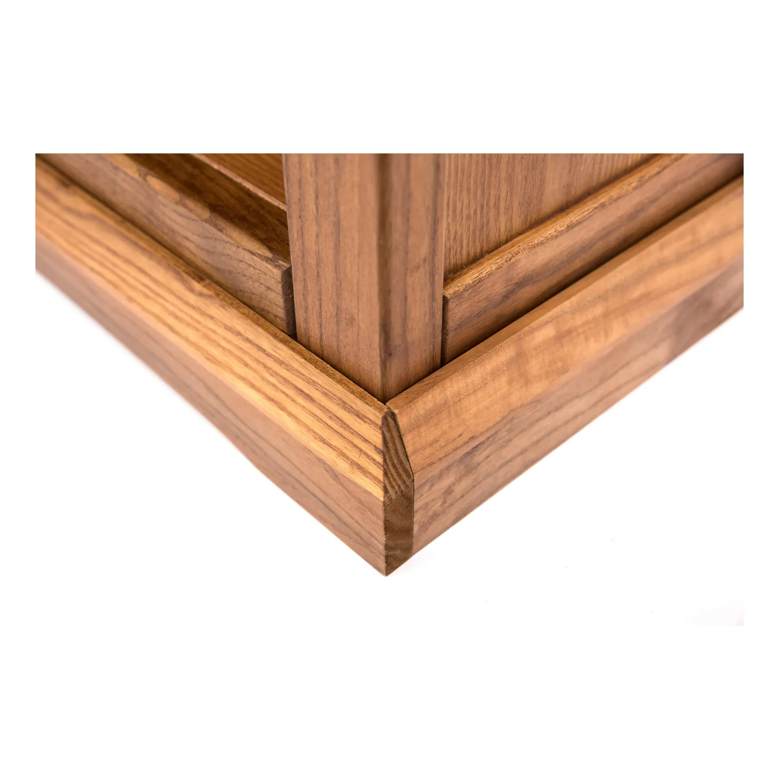 Cabinet Bits Bookcase with plinth 120x70x25cm in Light Brown 5