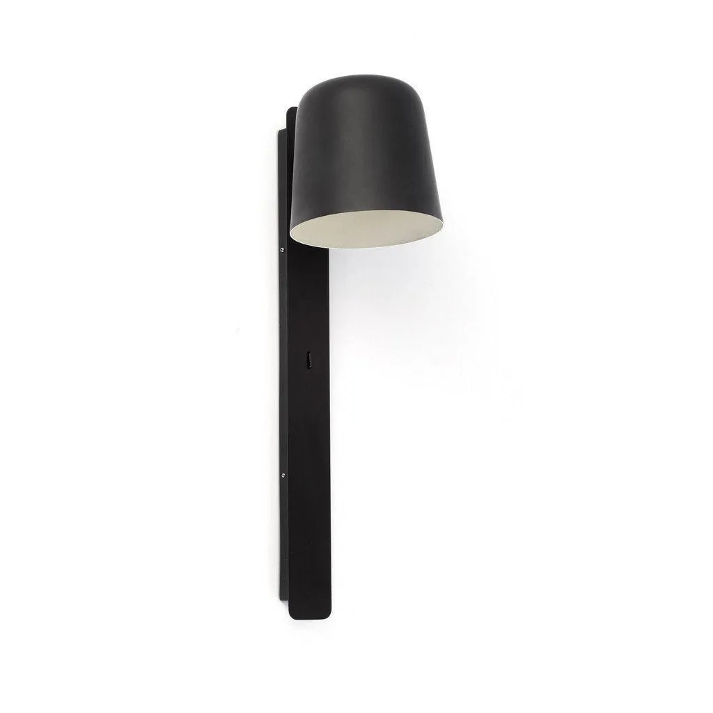 Netlighting Tila Black Down Wall Lamp