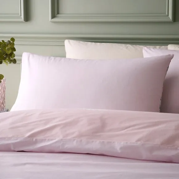 Cranes Floral 100% Cotton Duvet Cover & Pillowcase Set 5