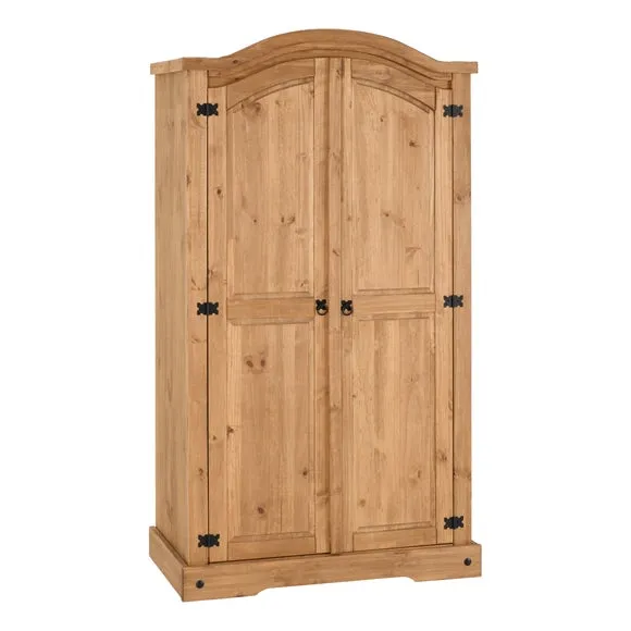 Corona Double Wardrobe, Pine 2