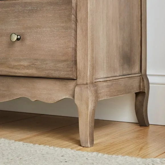 Giselle 3 Drawer Chest, Mango Wood 5