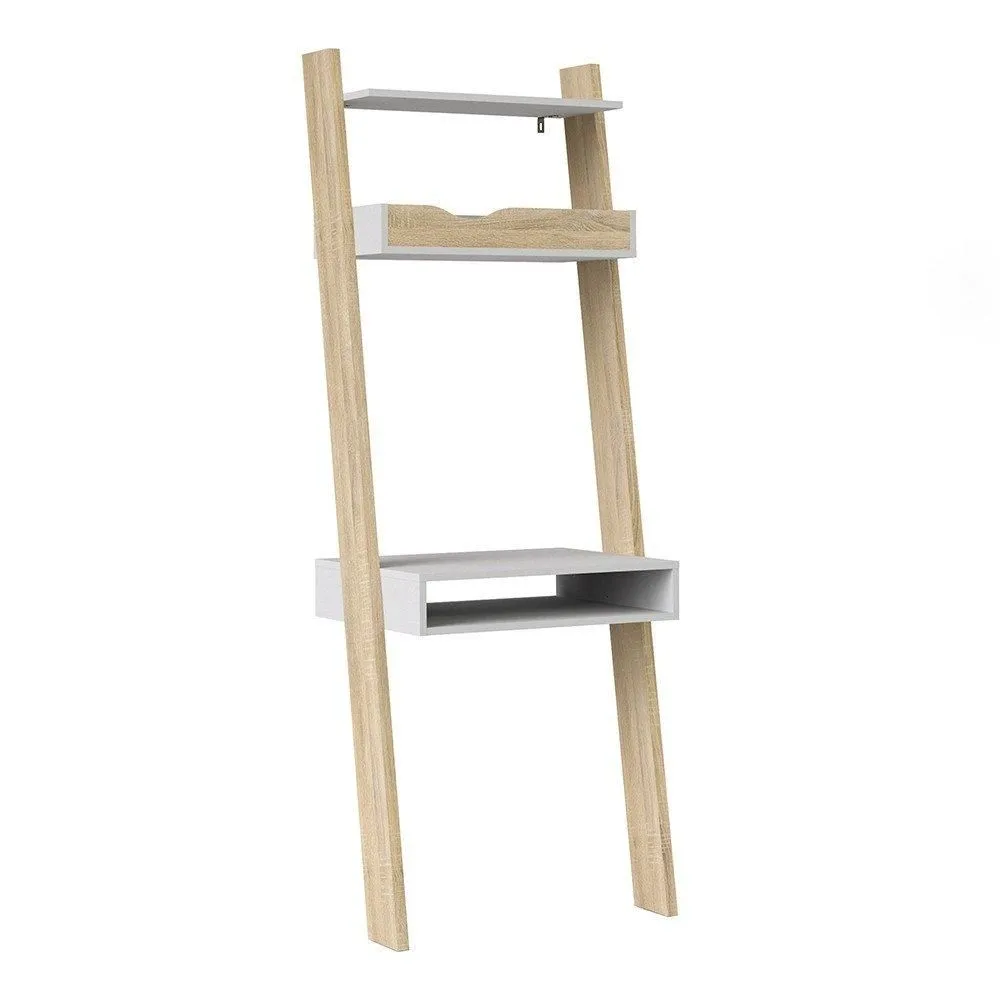 netfurniture Solo Leaning Desk in White