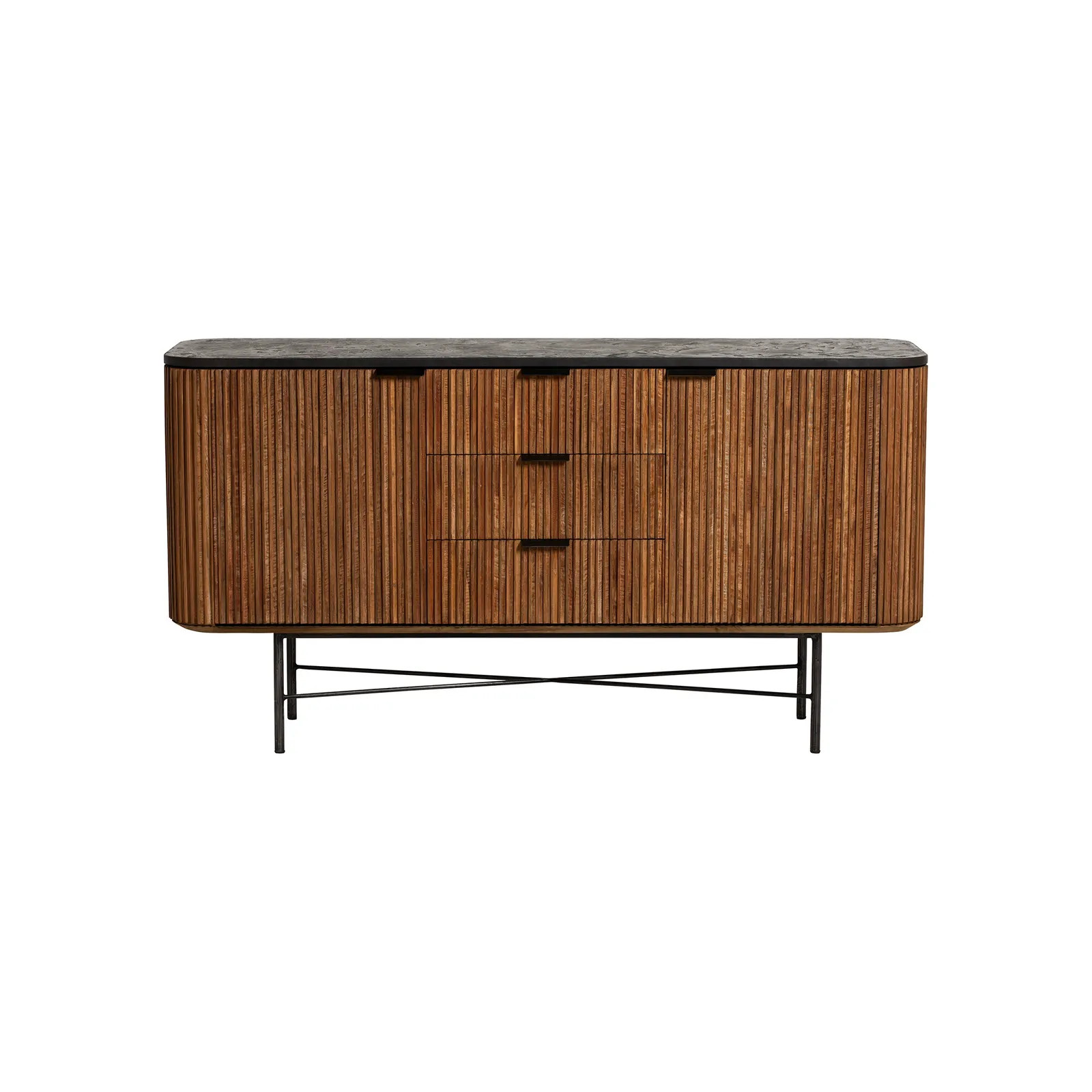 Old Java Trinidad Rectangular Sideboard, Teak Wood | Barker & Stonehouse 3