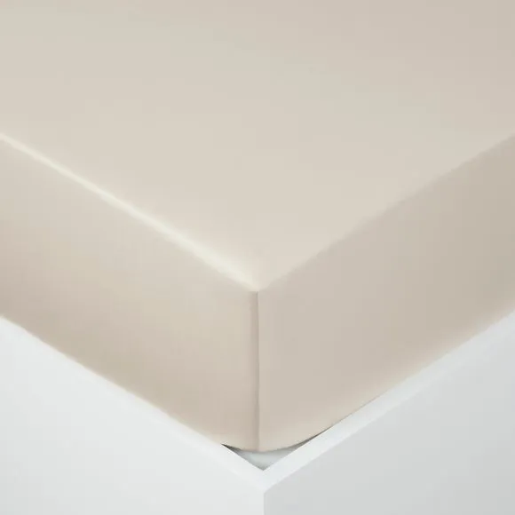 Hotel Cotton Sateen 400 Thread Count Grip Fitted Sheet 2