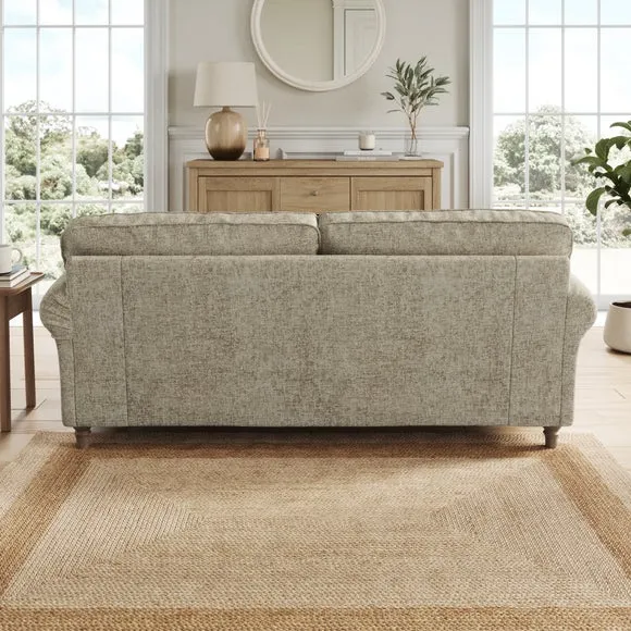 Flori Chunky Chenille 3 Seater Sofa 3