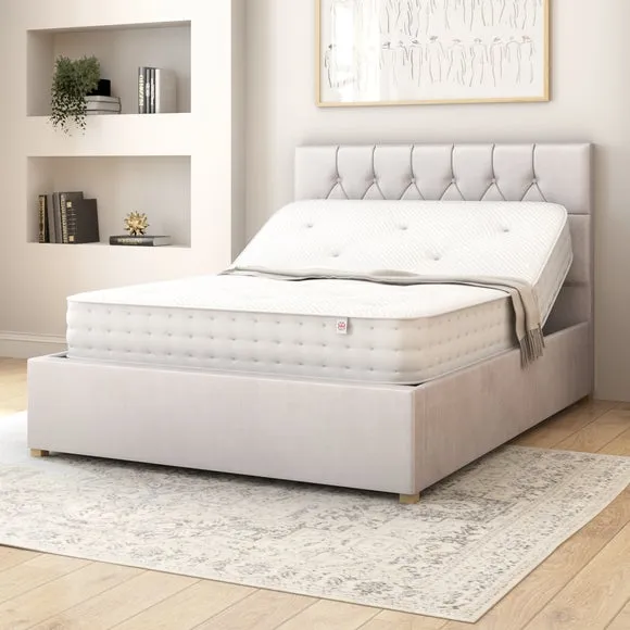 Olivier Plush Velvet Adjustable Bed 3