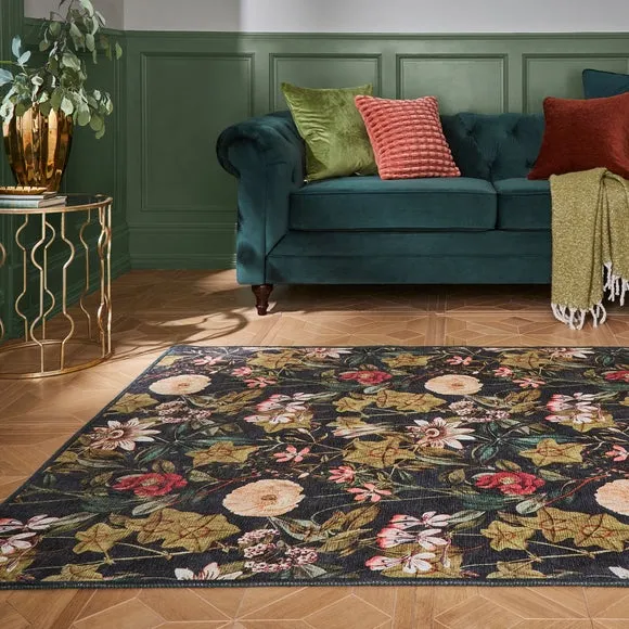 Clarke and Clarke Passiflora Washable Rug 6