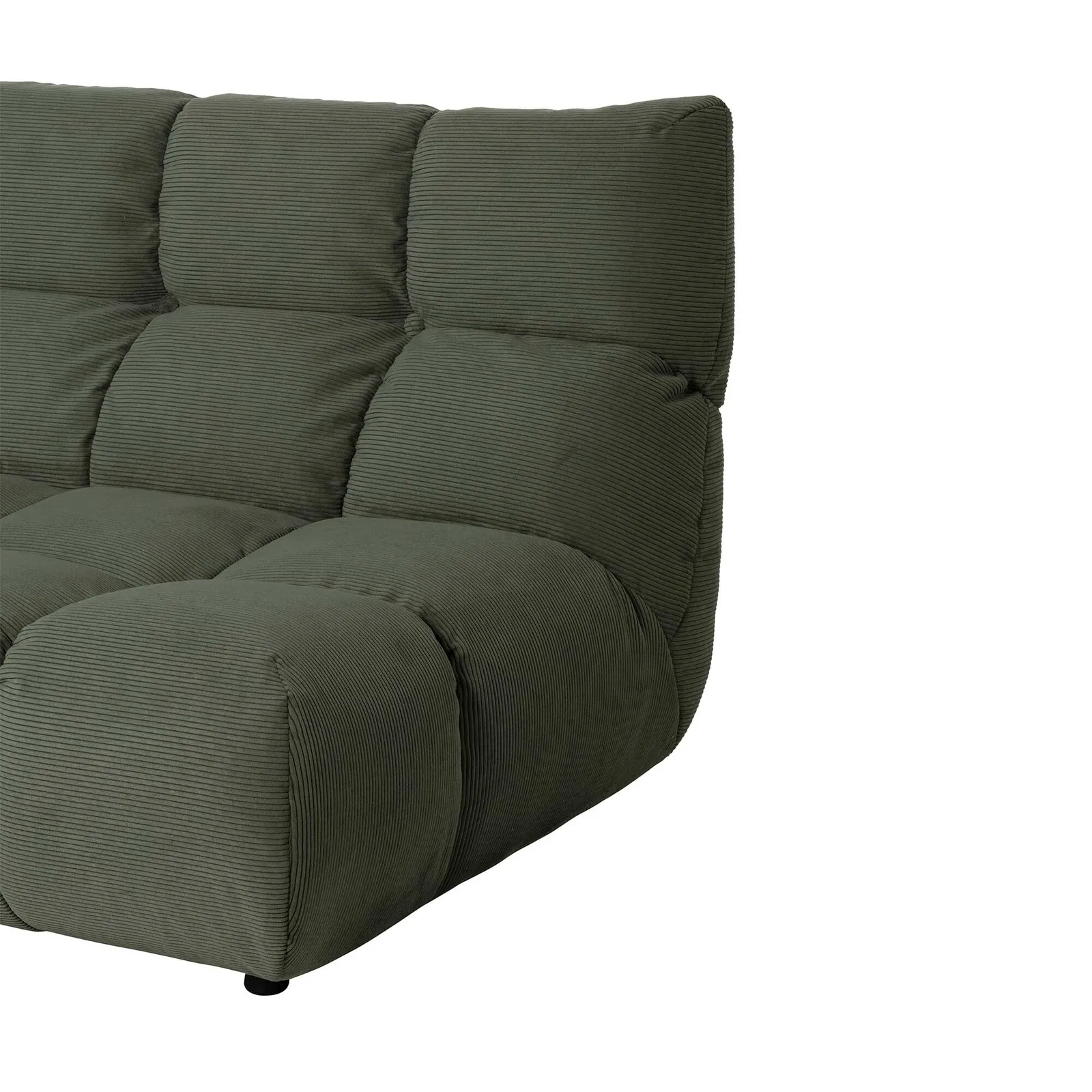 Bryce Corner Group Rhf, Green Fabric | Barker & Stonehouse 5