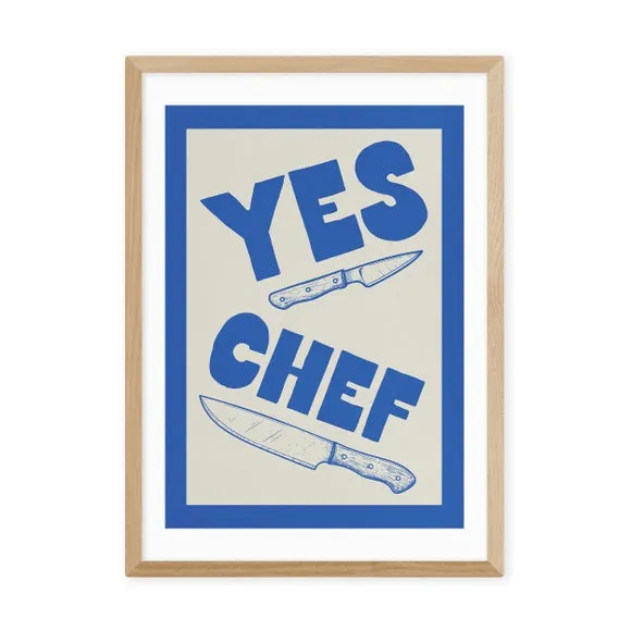 East End Prints Yes Chef by Don't Grow Up Print 2