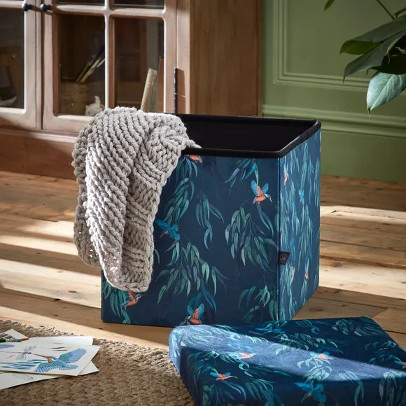 Kingfisher Cube Ottoman 2
