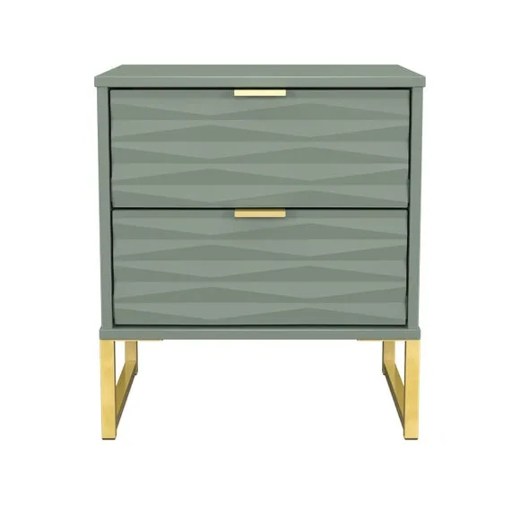 Tuxford 2 Drawer Bedside Table 2