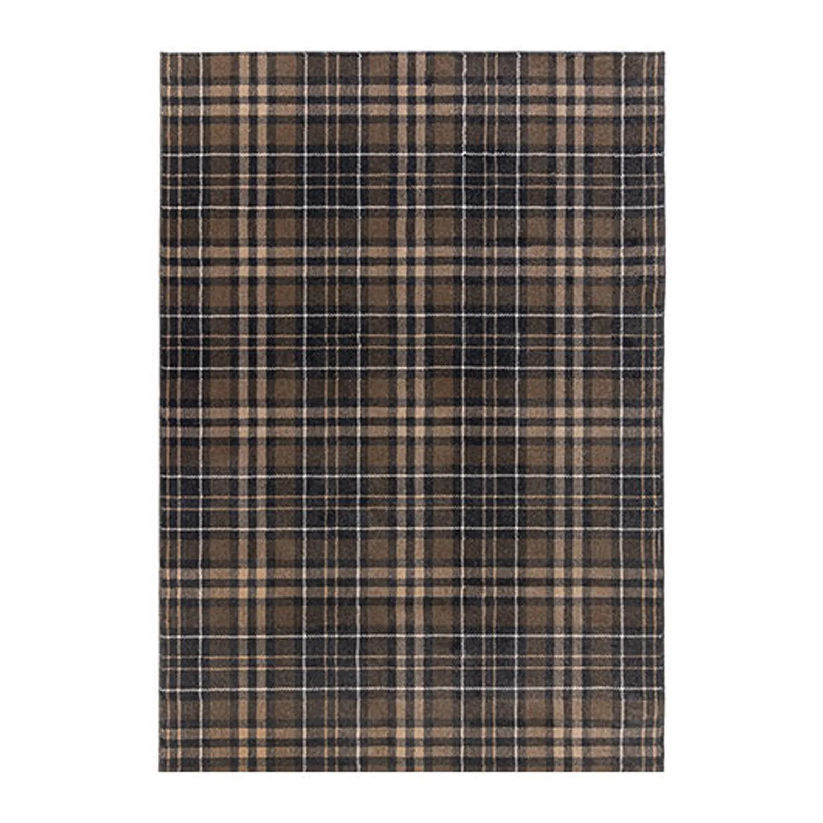Kilbirnie Rug Grey, Brown and White