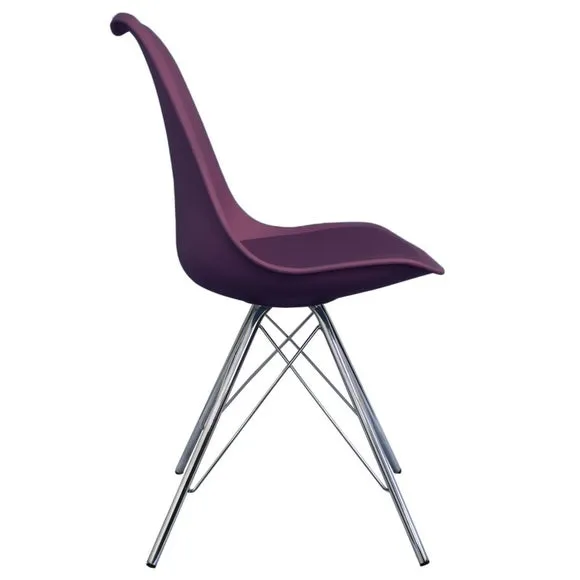 Fusion Living Soho Plastic Dining Chair 4