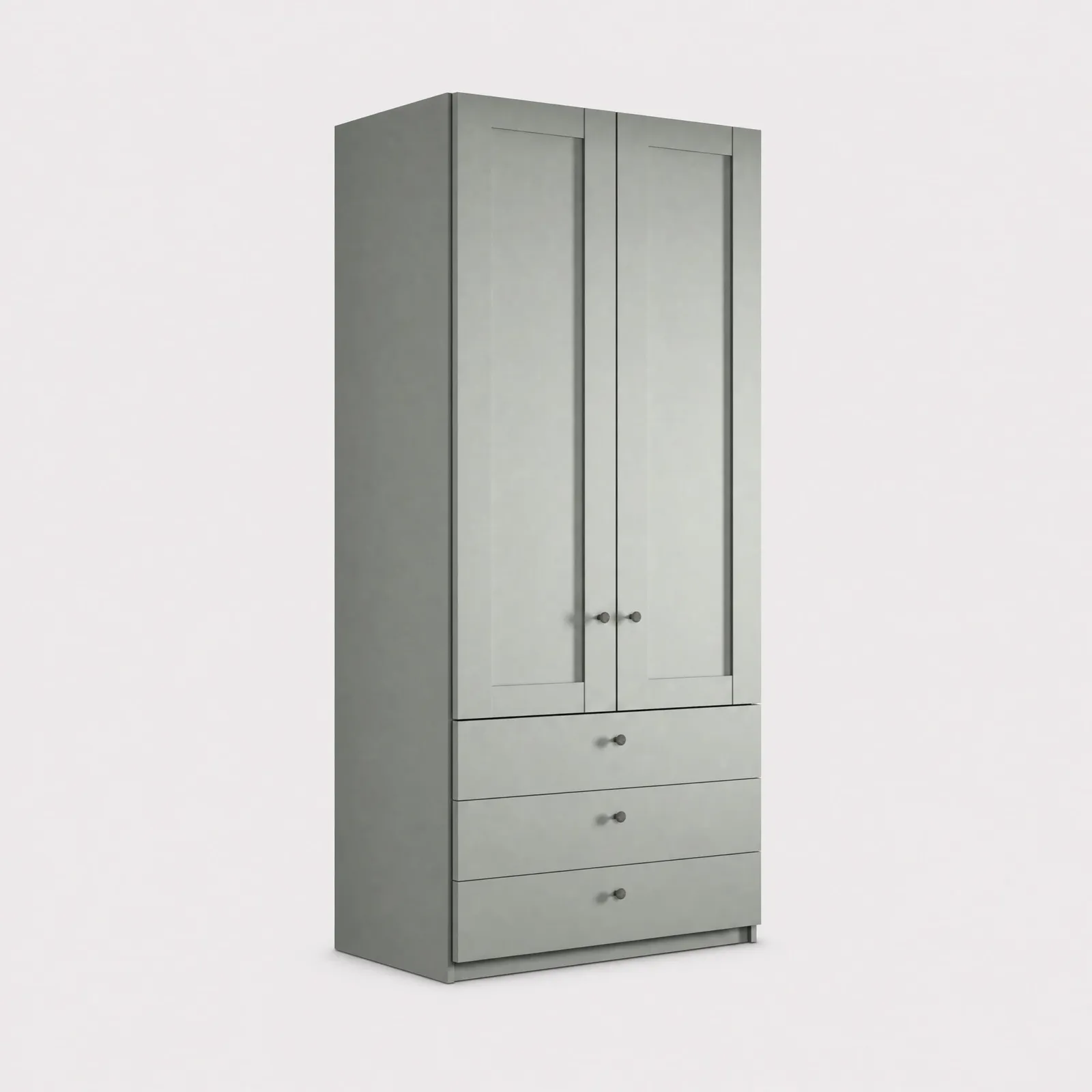Varese 3 Drawer Functional Unit W100Cm, Green | Barker & Stonehouse 1