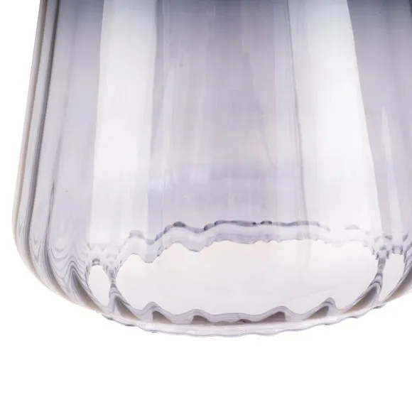 Porto Optic Glass Tapered Pendant Light 5