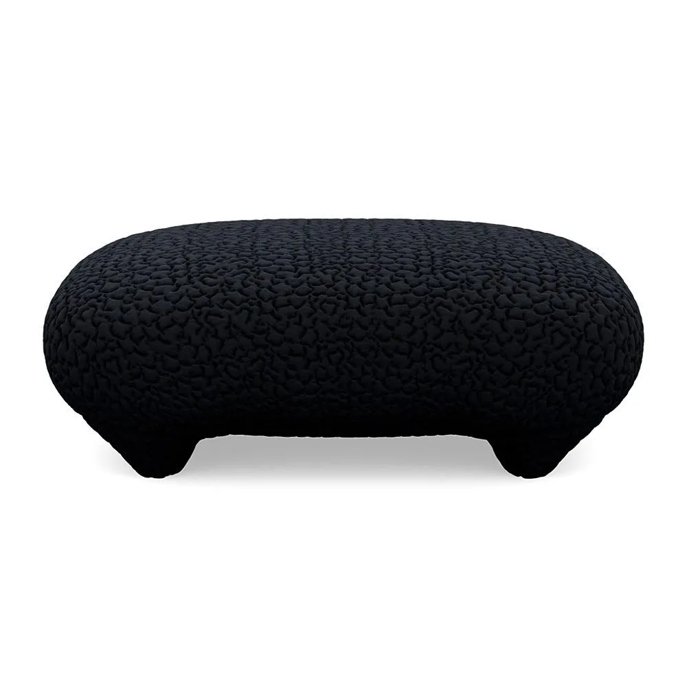 Ligne Roset Ploum Footstool Moby Charcoal 1