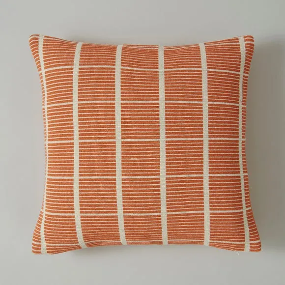 Elements Woven Squares Check Cushion 3