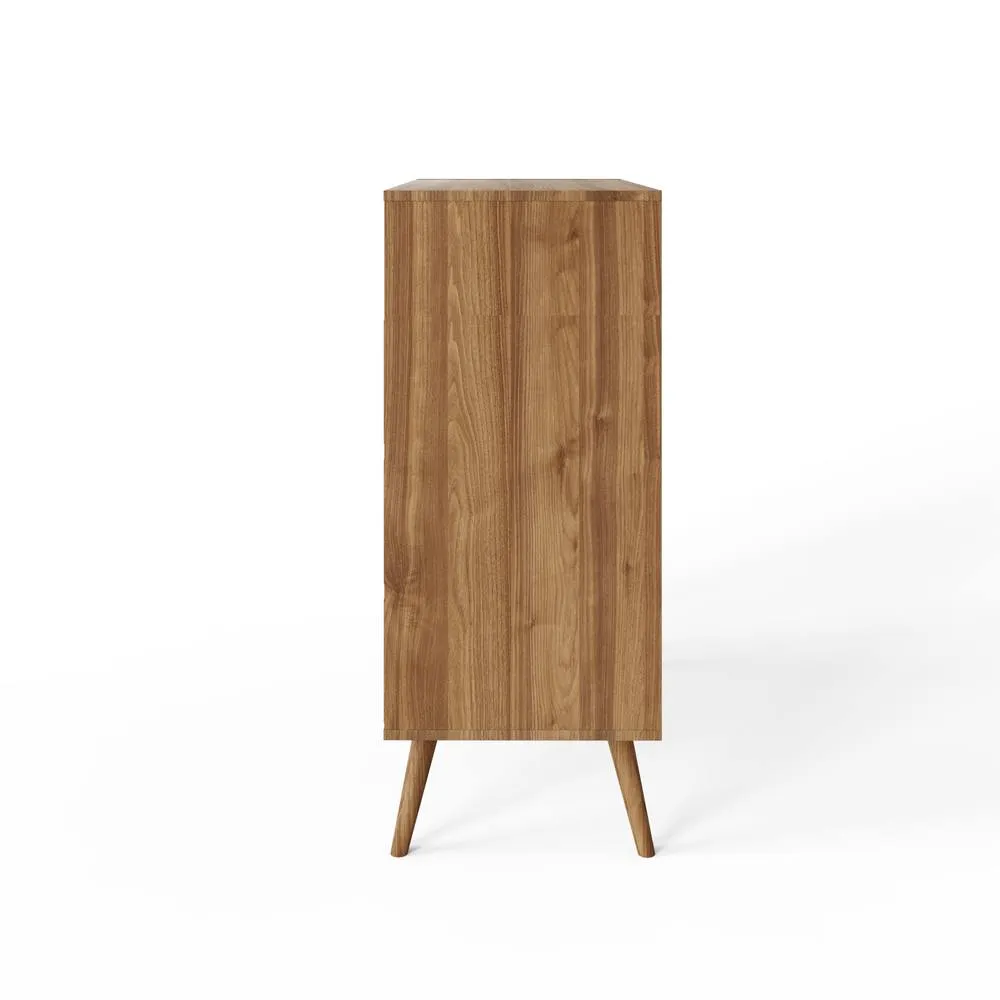GFW Rowan 4 Drawer Chest in Light Oak 5
