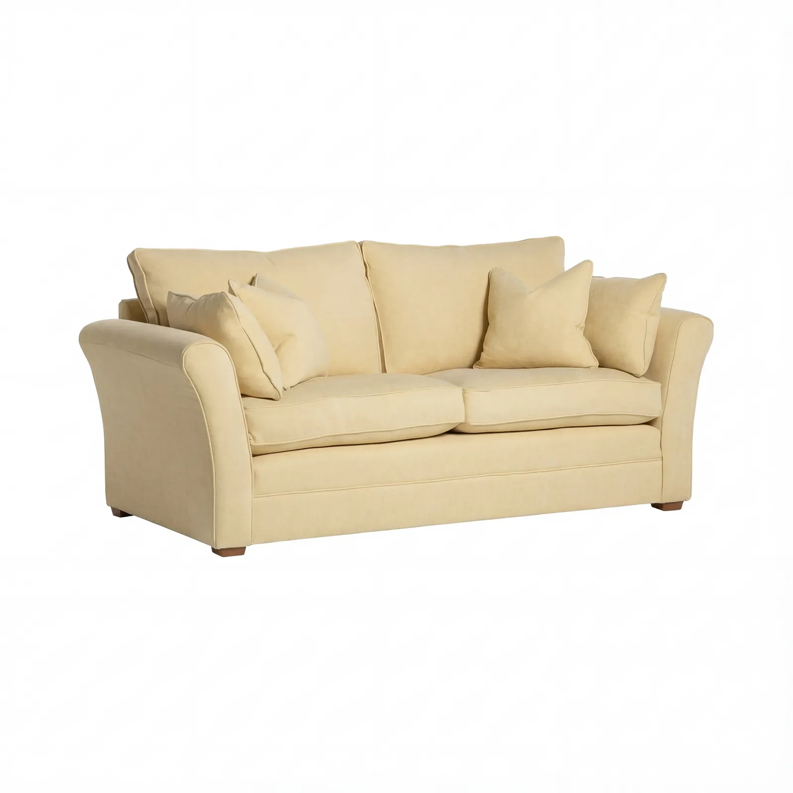 Berkeley Medium Sofa, Yellow Fabric | Barker & Stonehouse 2