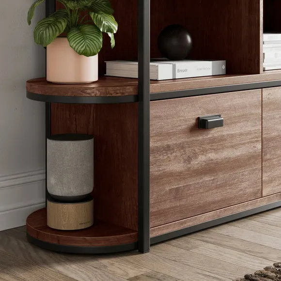 Fulton Pine Swivel Desk 2