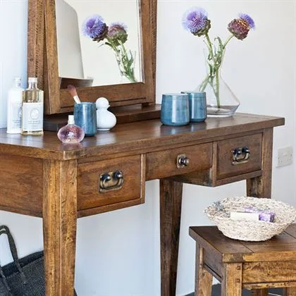 New Frontier Mango Wood Dressing Table