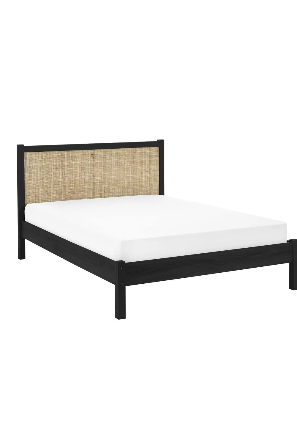 Julian Bowen Padstow Rattan Effect Bed in Black 3
