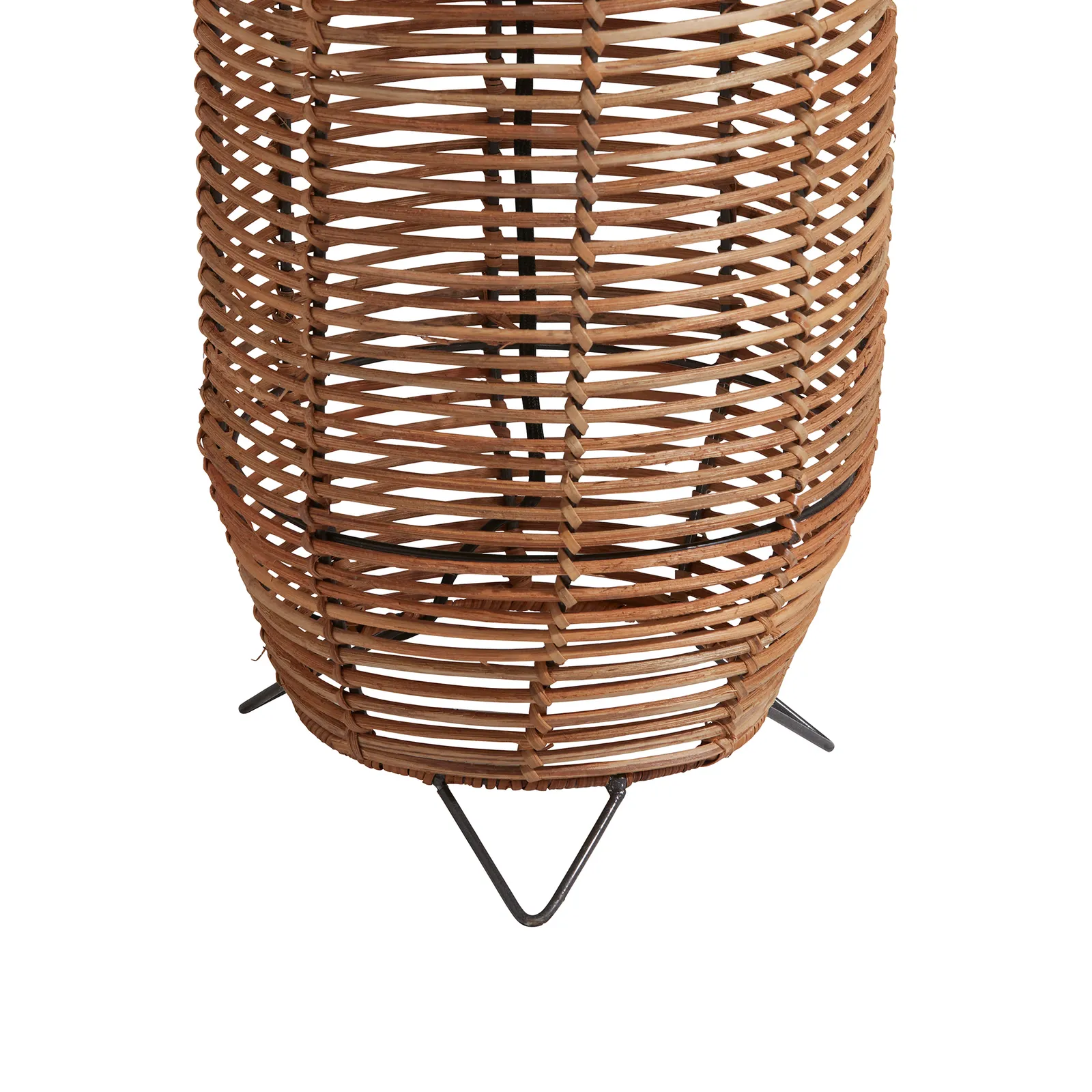 Rattan Floor Lamp, Neutral | Barker & Stonehouse 4