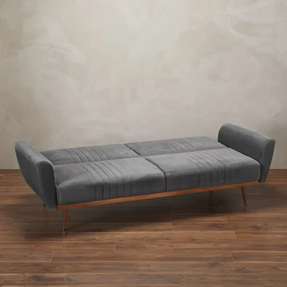 LPD Nico Velvet Clic Clac Sofa Bed 3