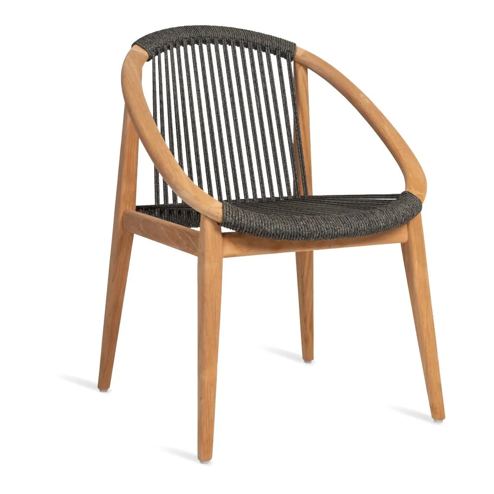 Vincent Sheppard Frida Dining Chair in Anthracite 2