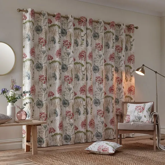 Country Meadow Eyelet Curtains 4