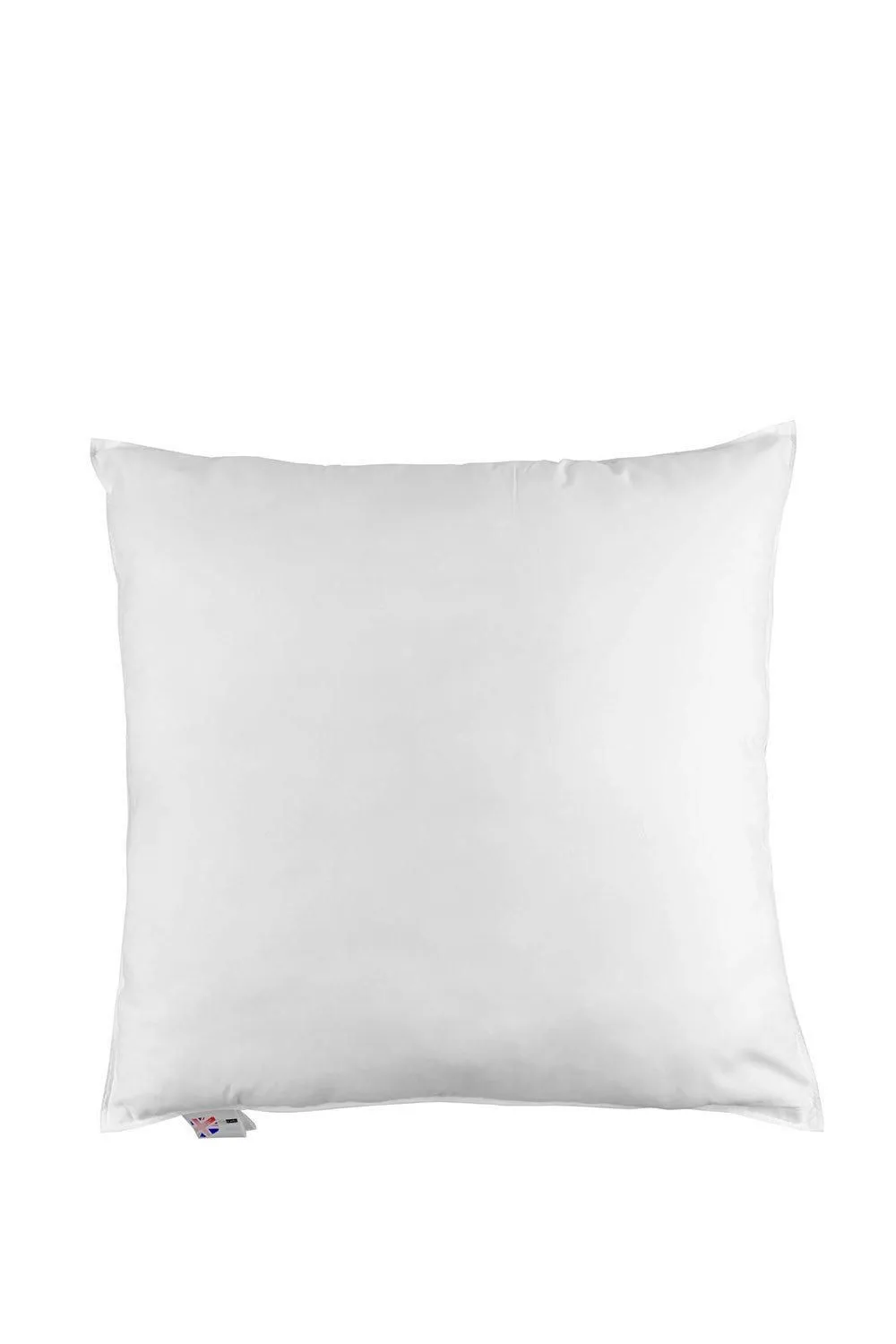 Homescapes Duck Feather Euro Continental Square Pillow - 80cm x 80cm (32"x32") in White