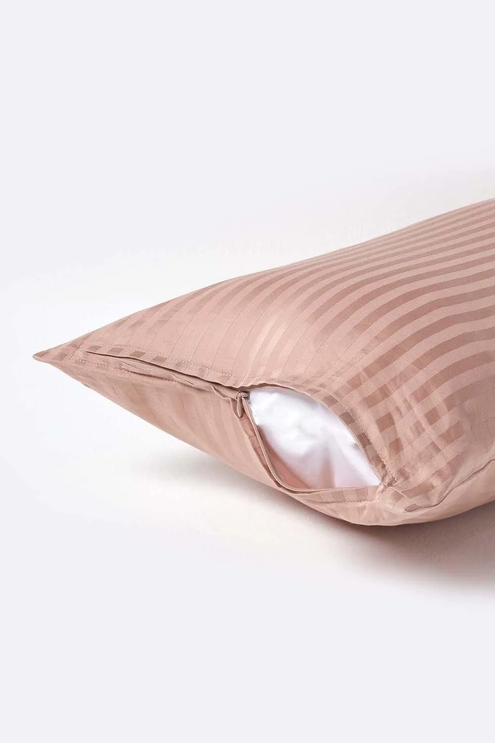 Homescapes Continental Egyptian Cotton Pillowcase 330 TC, 40 x 80 cm in Taupe 3