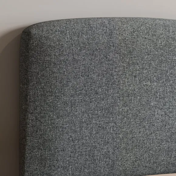 Modern Curve Textured Weave Bed 5