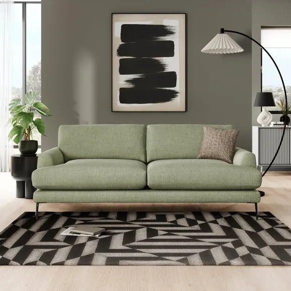 Lawson Chunky Tonal Weave 4 Seater Sofa 1