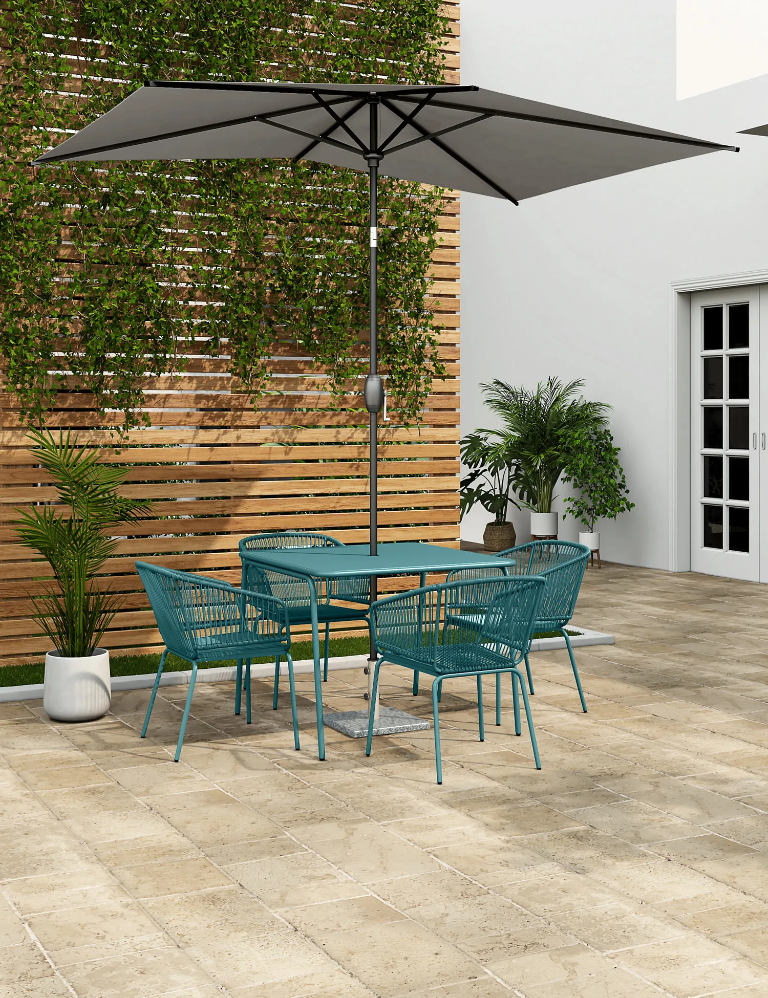 M&S Rectangular Parasol