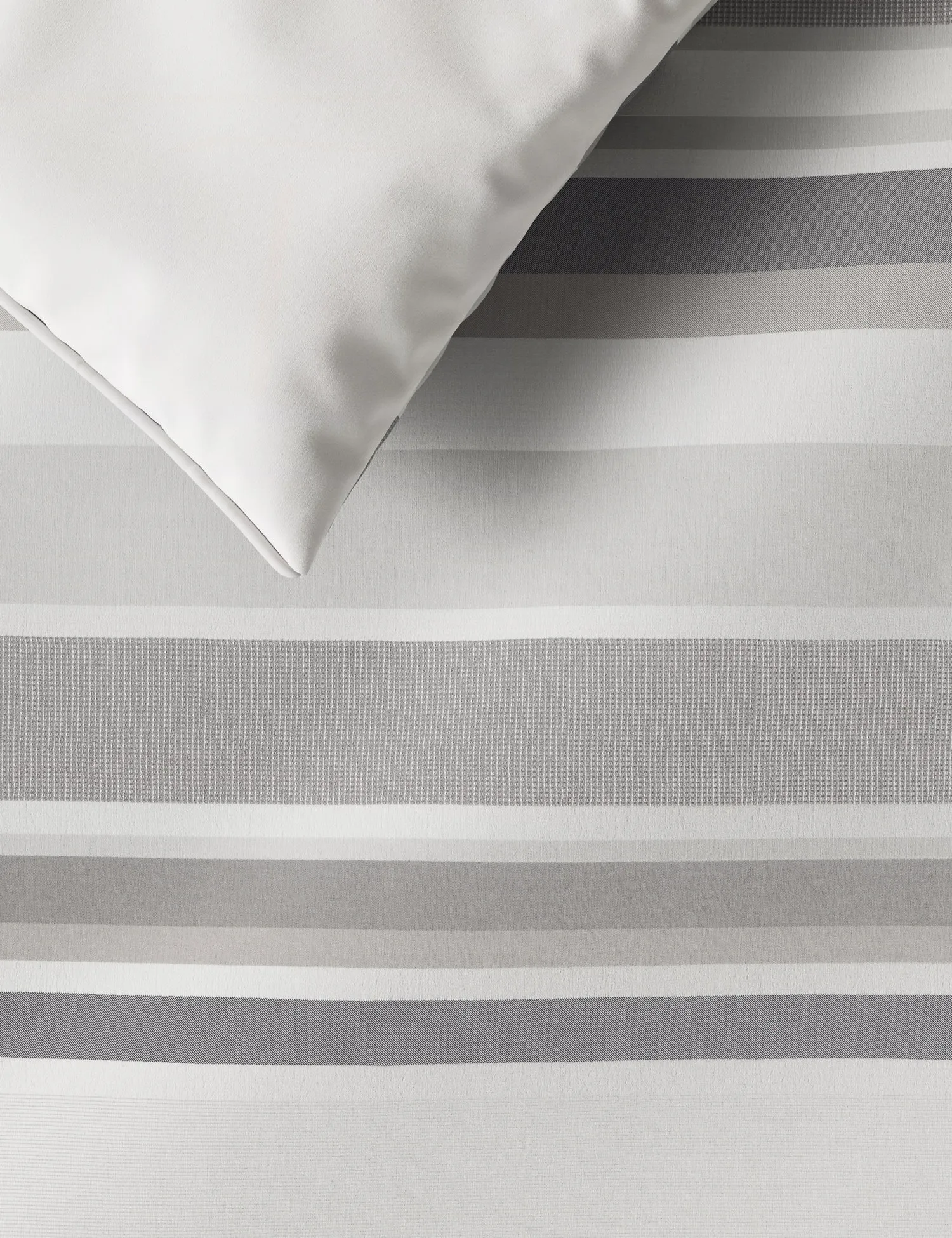 M&S Pure Cotton Striped Bedding Set