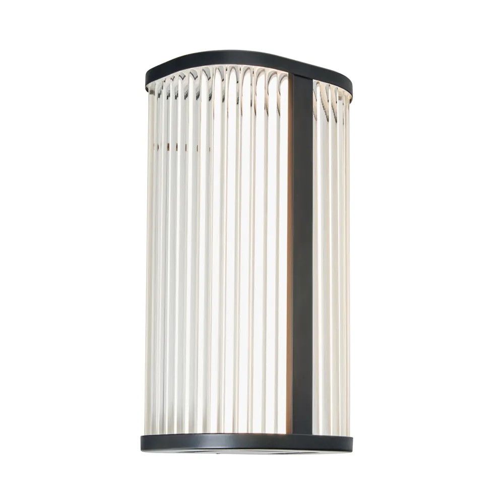 Amie Bathroom LED CCT Wall Light, Black 1