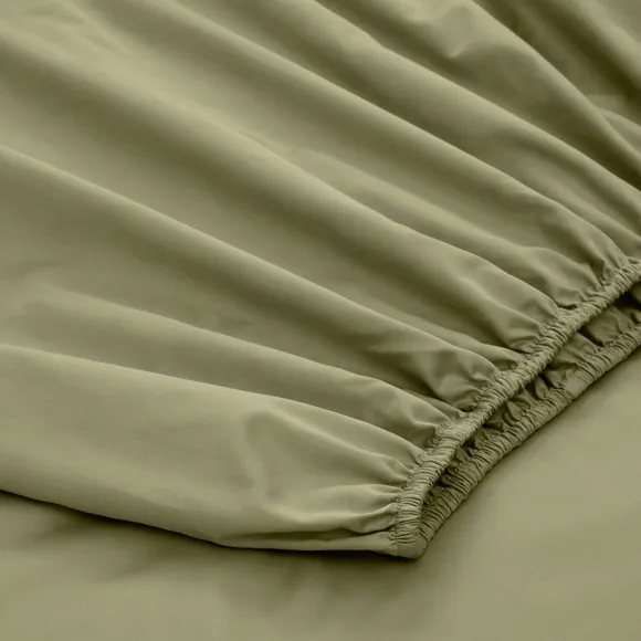 Dorma Luxurious & Silky 500 Thread Count 100% Cotton Sateen Fitted Sheet 2