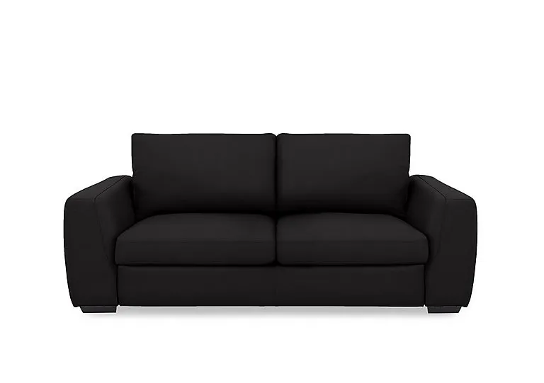 Dinky Leather 3 Seater Sofa