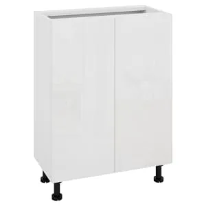 Wickes Broxwood Soft White Slimline Depth Base Unit - 500mm