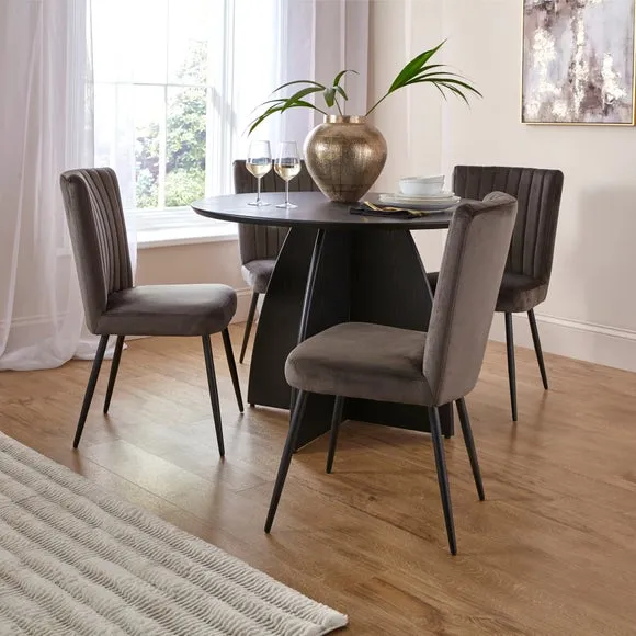 Taylor Dining Chair, Velvet 2