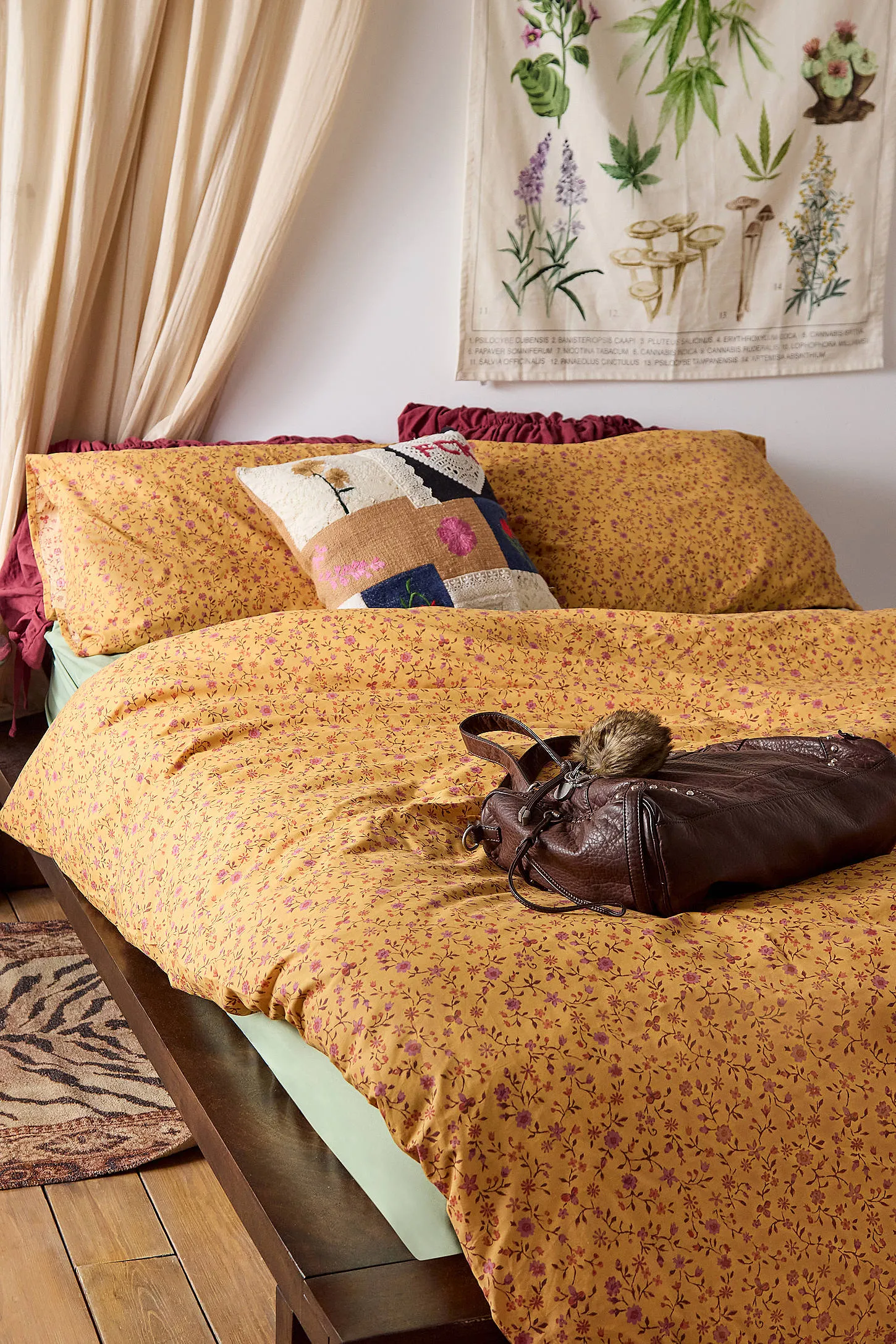 Clarissa Duvet Set - Yellow 2