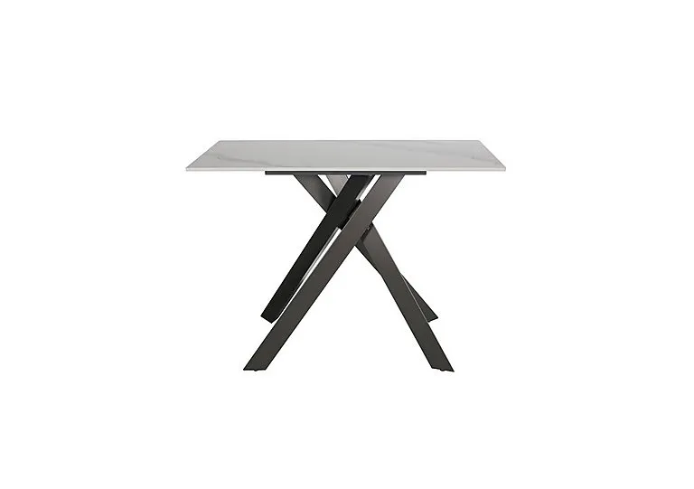Samurai Console Table with White Ceramic Top