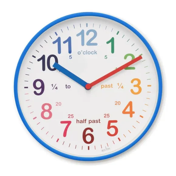 Acctim Wickford Time Teaching Kids Wall Clock 2