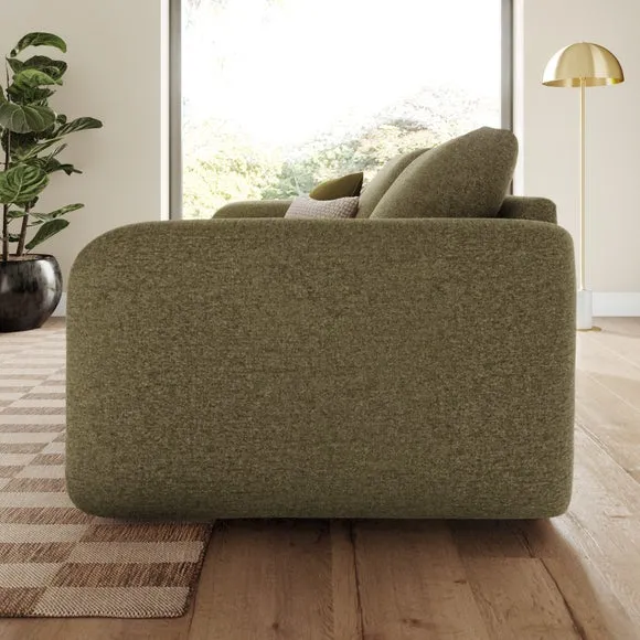 Luca Soft Chenille 4 Seater Sofa 2