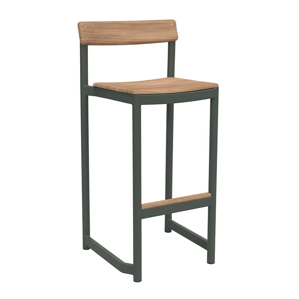 Pelagus Bar stool Hunter Green 2